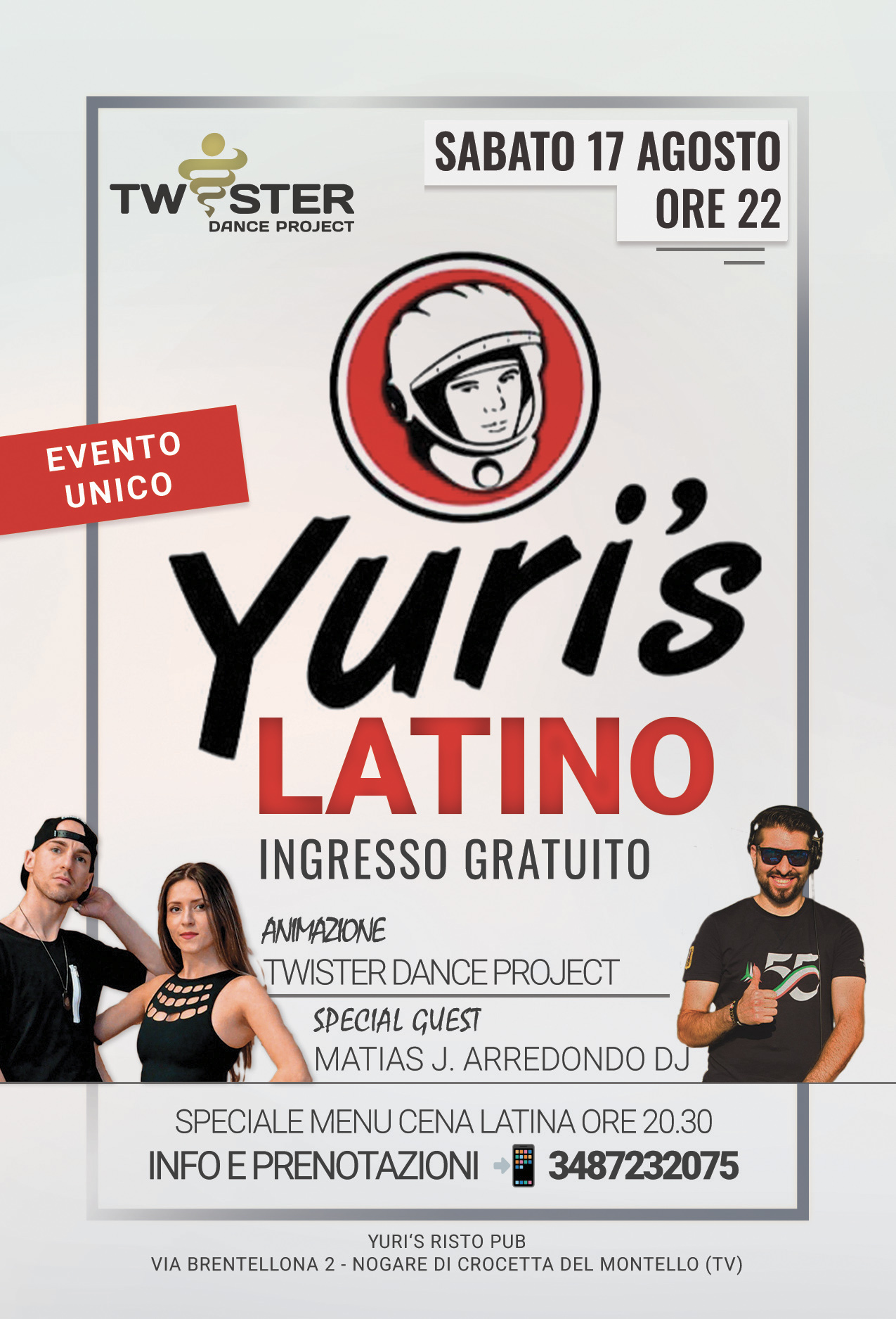 YURI'S LATINO 17.8.24 CROCETTA DEL MONTELLO (TV)