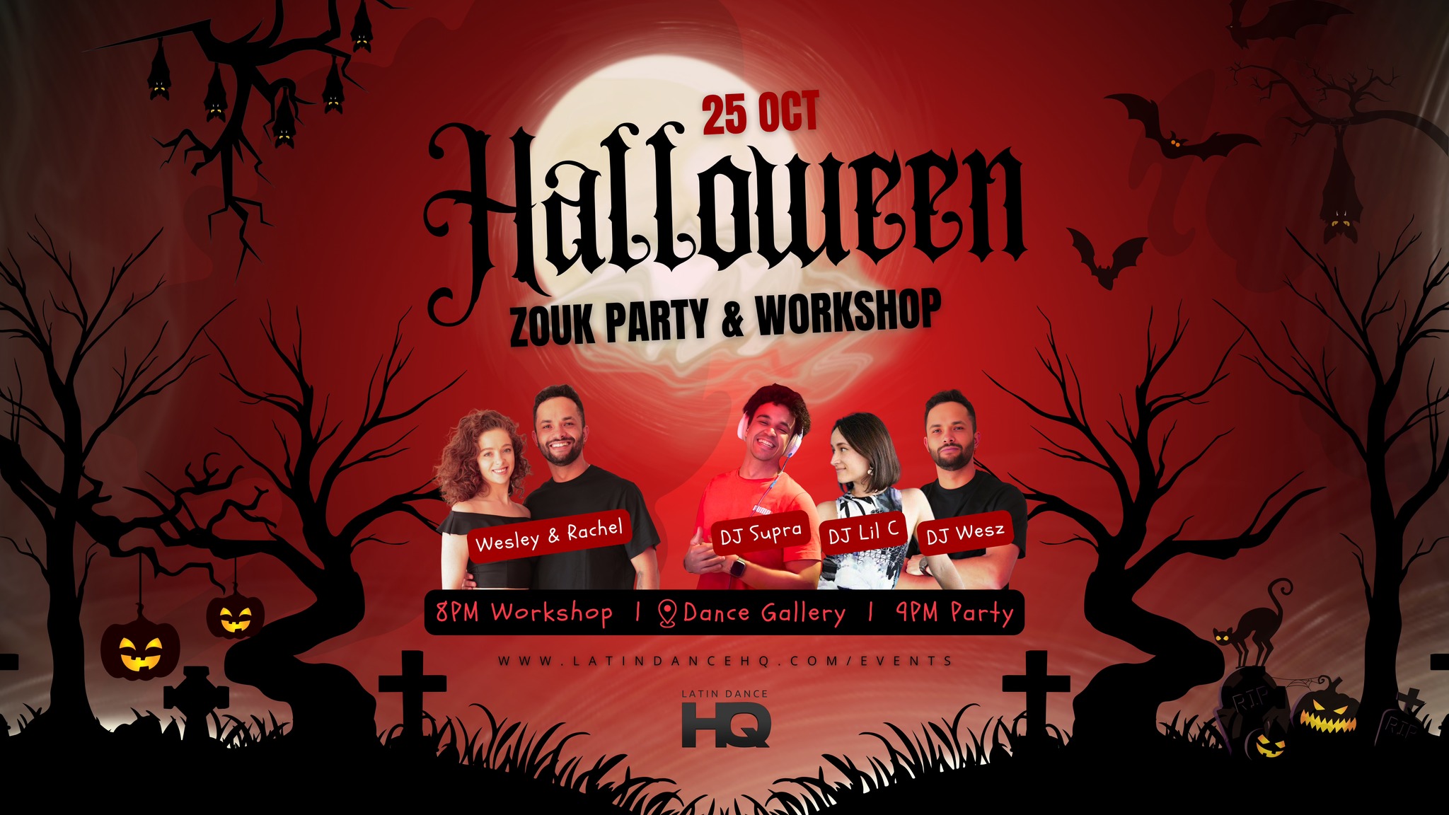 Halloween Zouk Party & Workshop