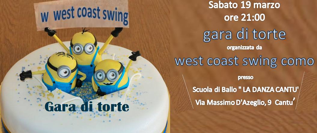 WEST COAST SWING per WESTIE anche GOLOSI