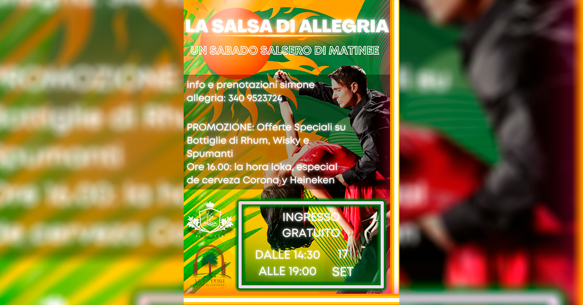 La Salsa Di Allegria