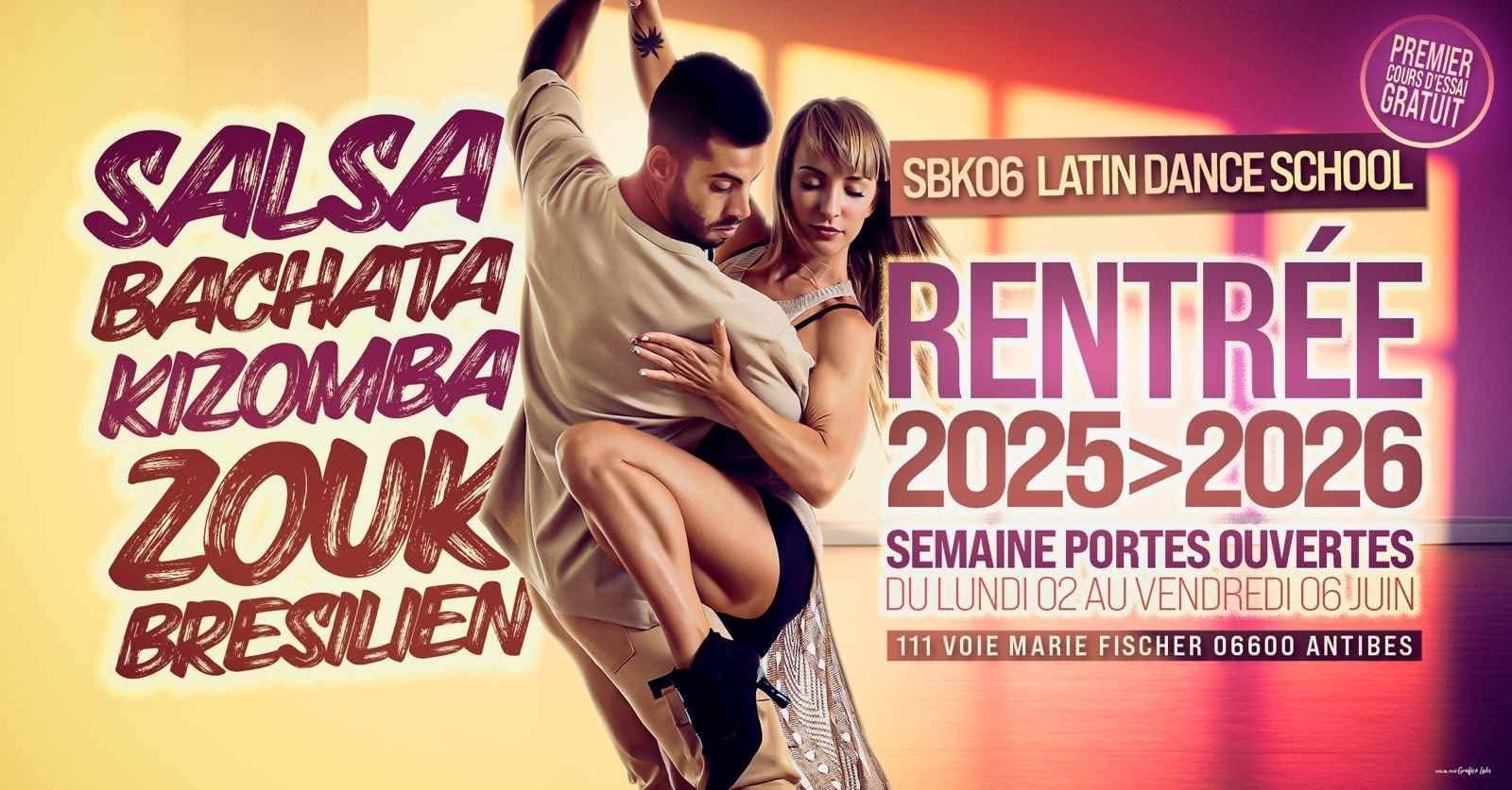 RENTREE avec SBK06 (SALSA-BACHATA-KIZOMBA )(2025-2026)