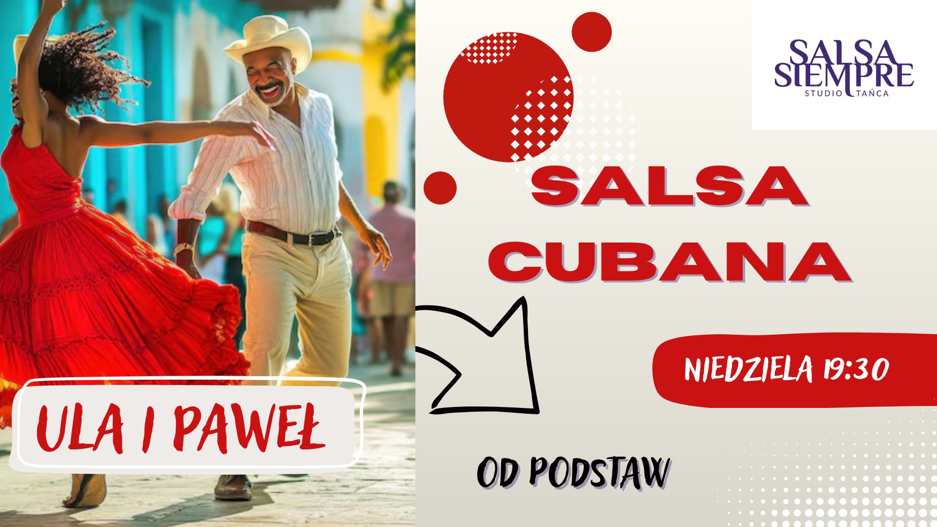 Salsa cubana w parach od podstaw!
