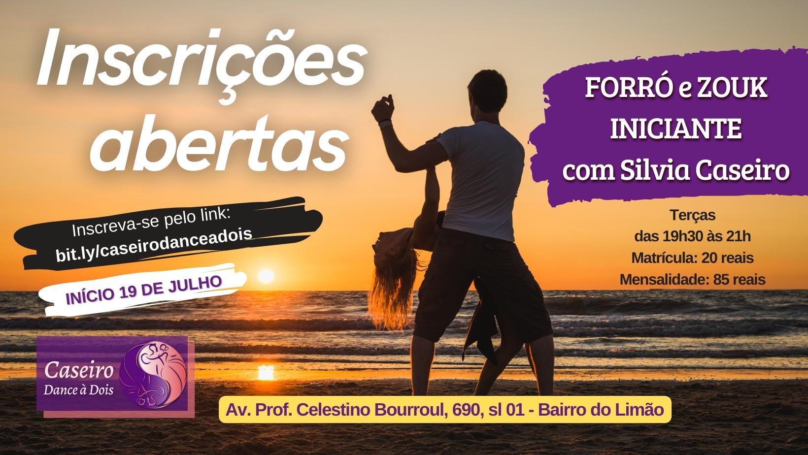 FORRÓ E ZOUK PARA INICIANTES