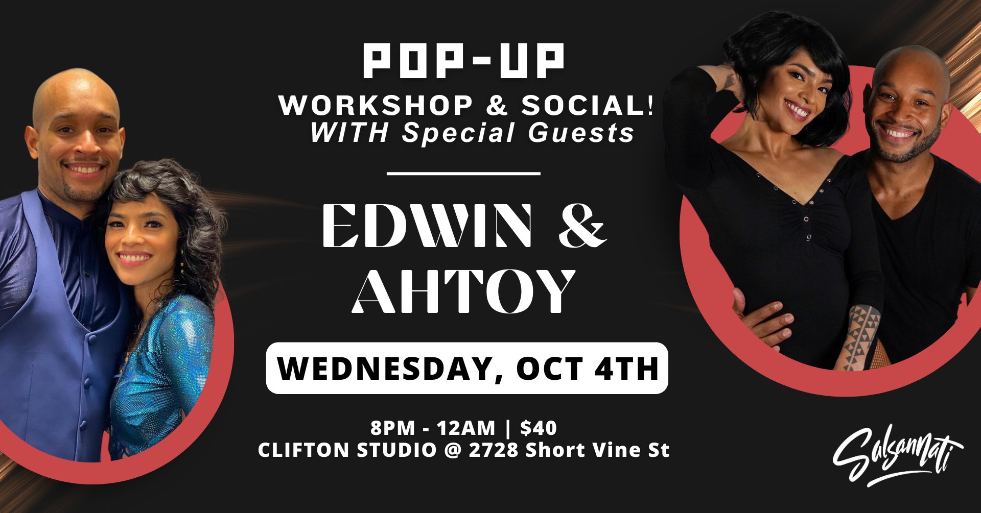 POP-UP Workshop & Social with Edwin & Ahtoy!