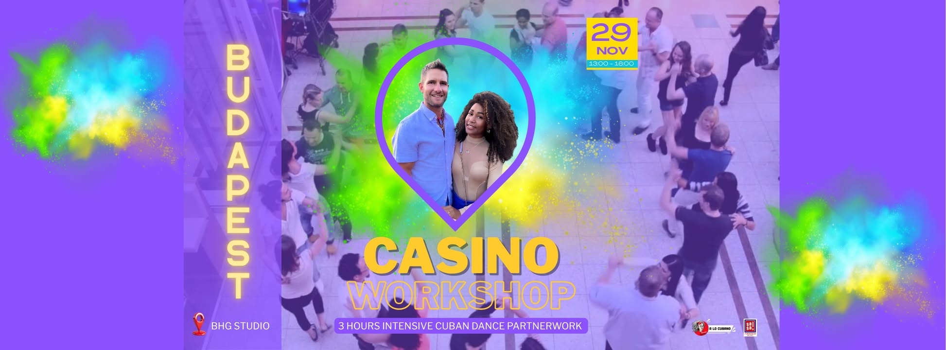 Kubai Casino - 3-órás, intenzív, készség-fejlesztő tánc workshop (KH szinttől)