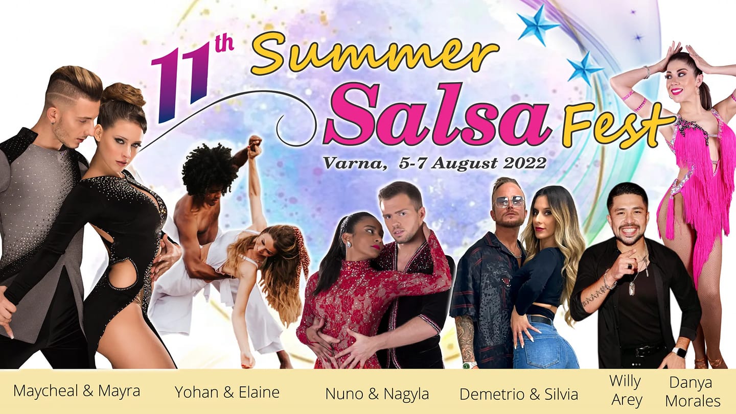 11th SUMMER SALSA FEST VARNA 5-7 August 2022-official