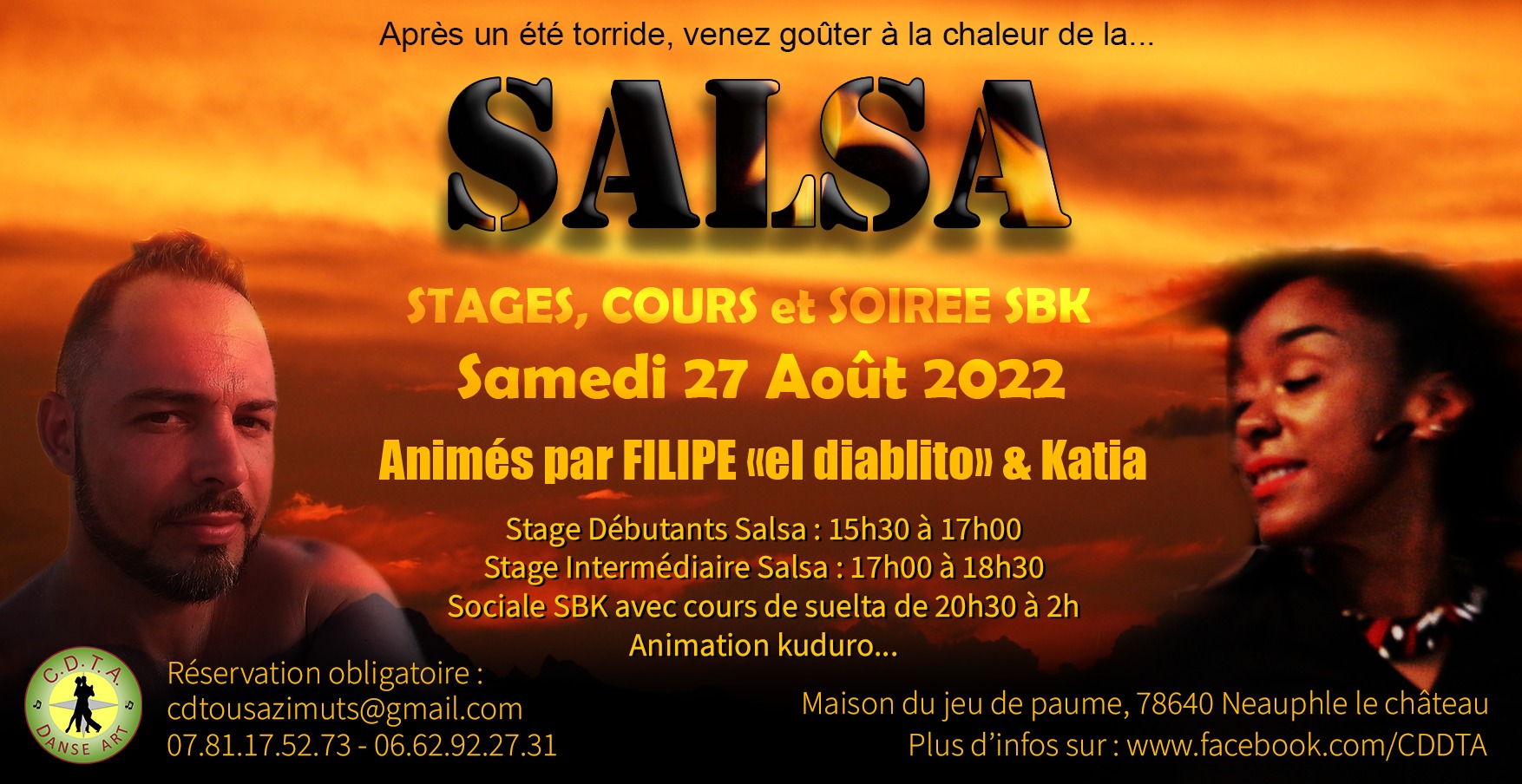 Stages, Cours Salsa et soirée SBK