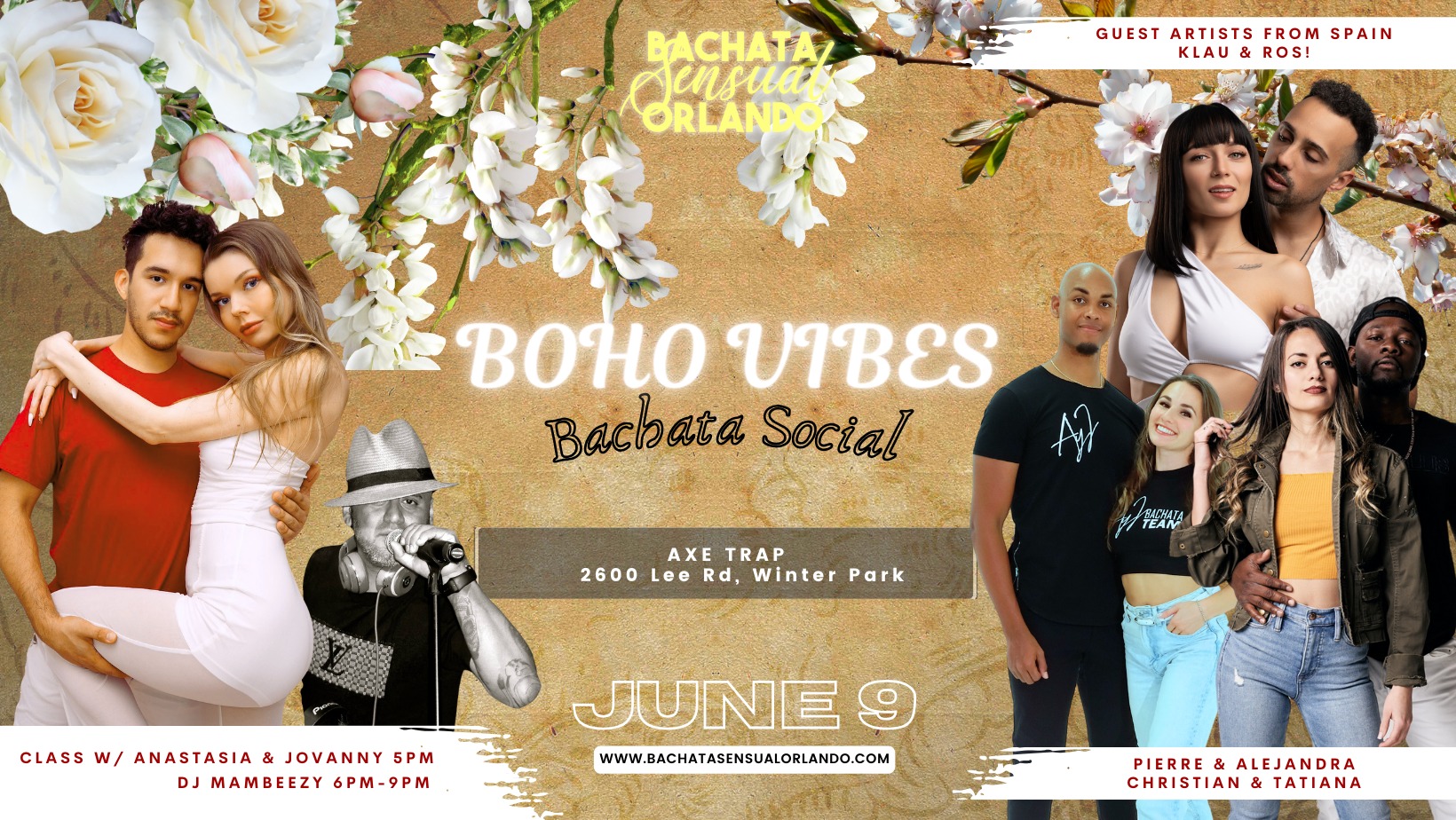 Sunday Bachata Social - Bachata Sensual Orlando Weekender