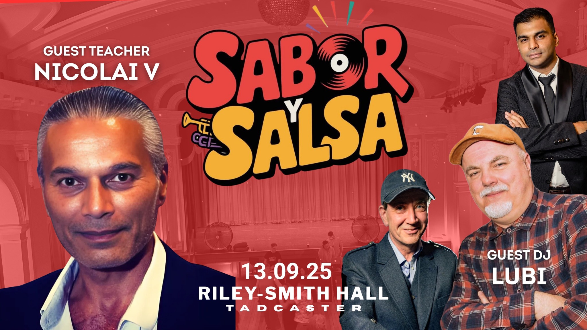 Sabor Y Salsa at Riley Smith Hall with Special Guest Nicolai V - September Monthly Party