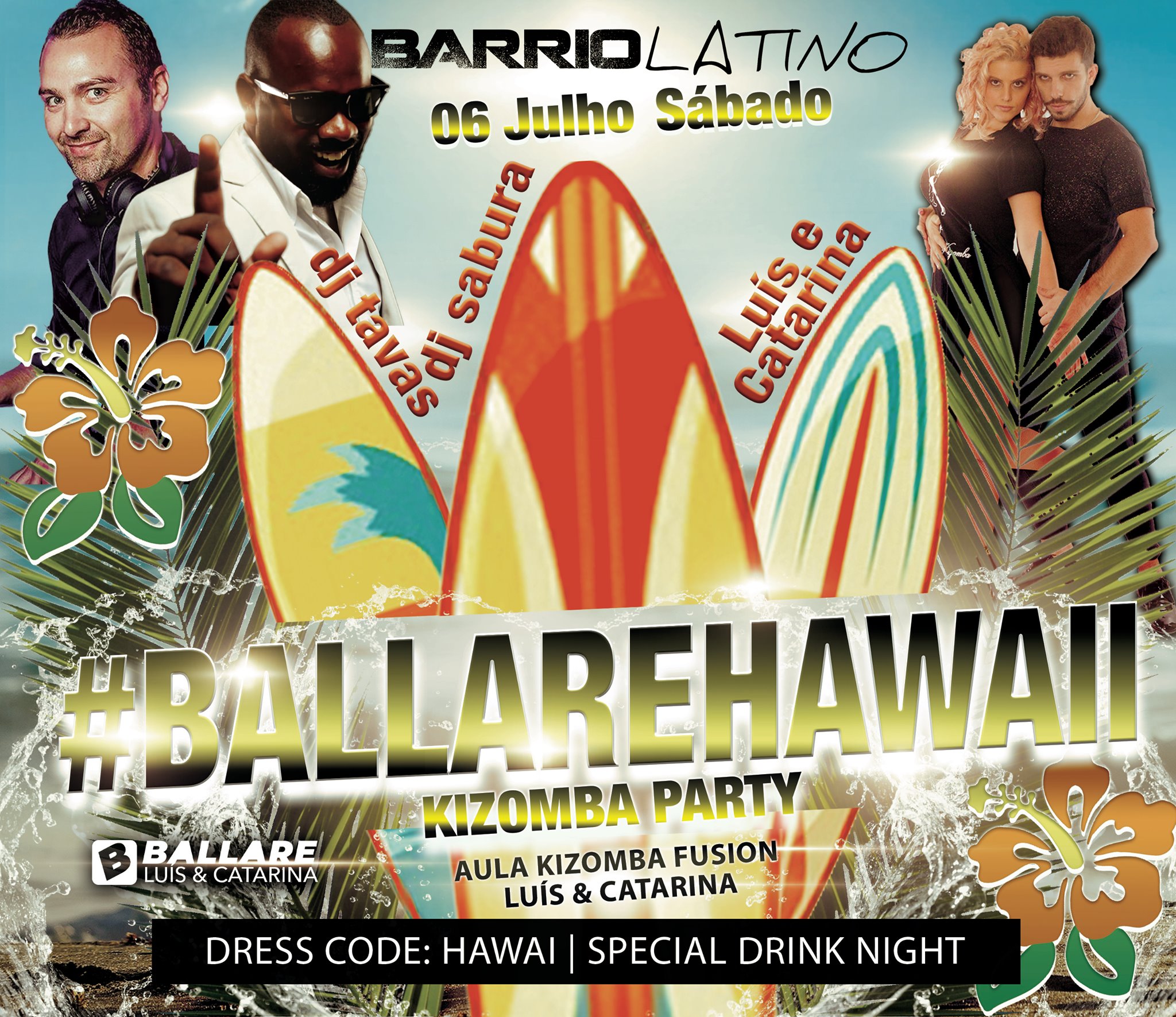 BallareHawaii Kizomba Party - Barrio Latino