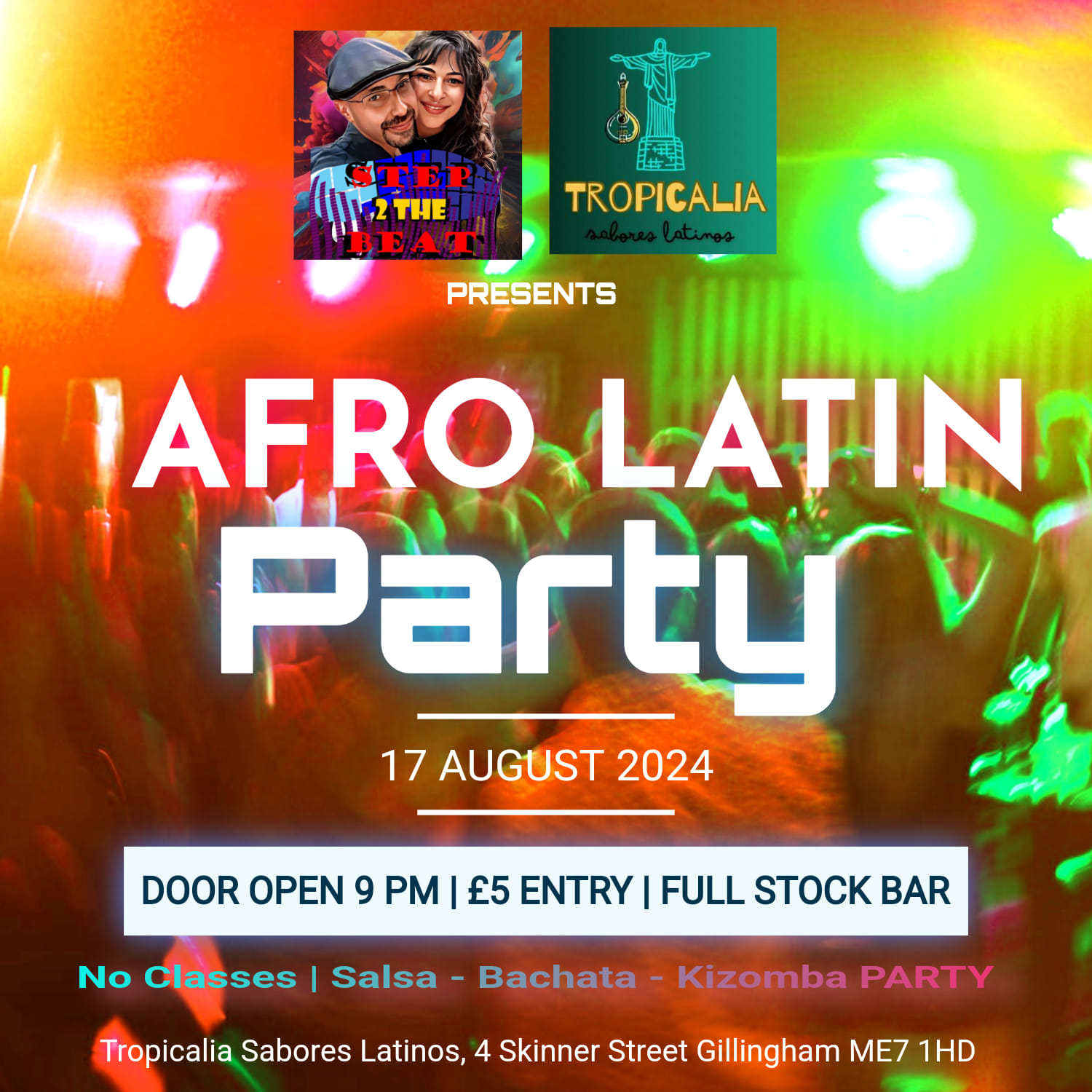Afro Latin Party Night - August Gillingham