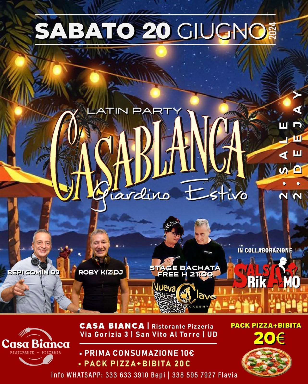 LATIN PARTY CASABLANCA