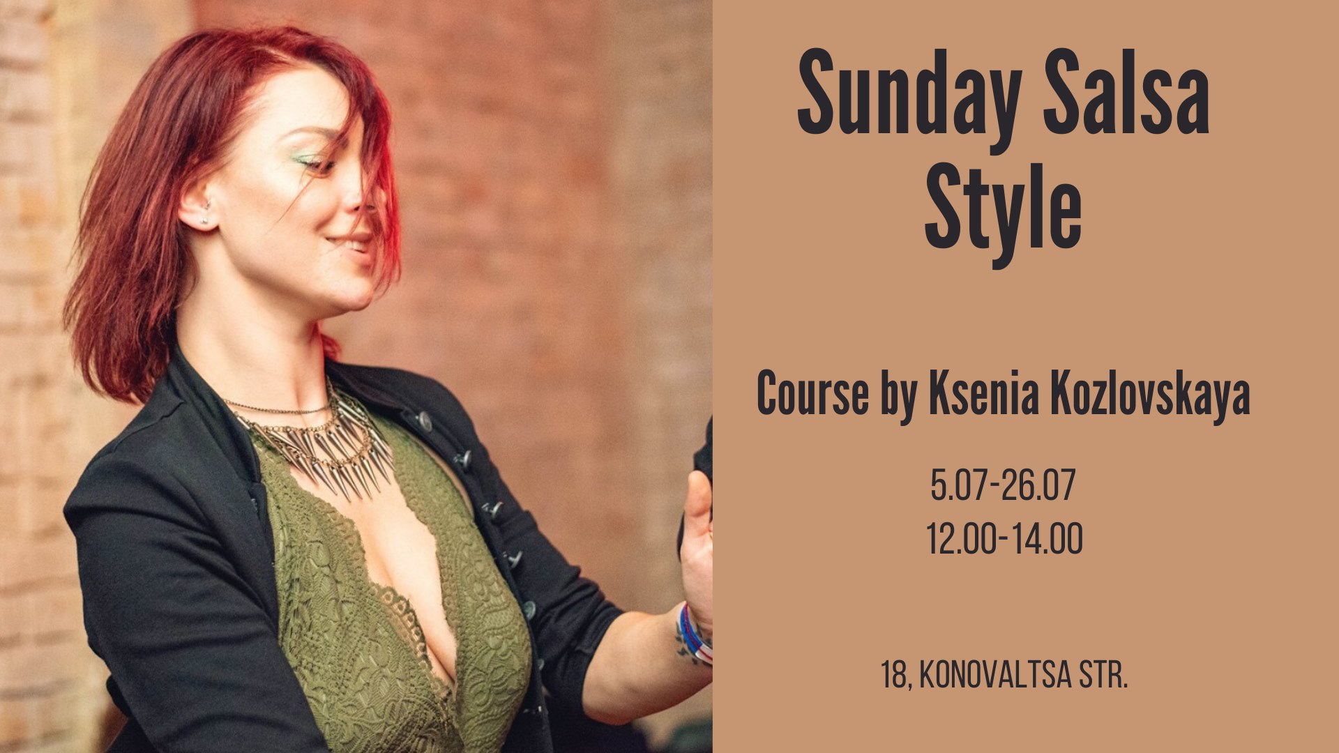 Sunday Salsa Style. Course by Xena