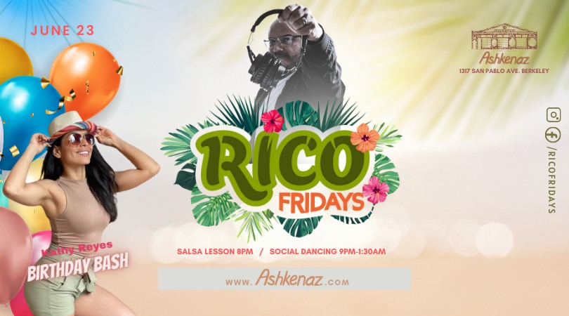 RICO FRIDAY- Tropical Theme Party!