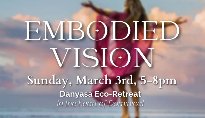 Embodied Vision: A Journey to explore the voice, anchor and embody the prayer.