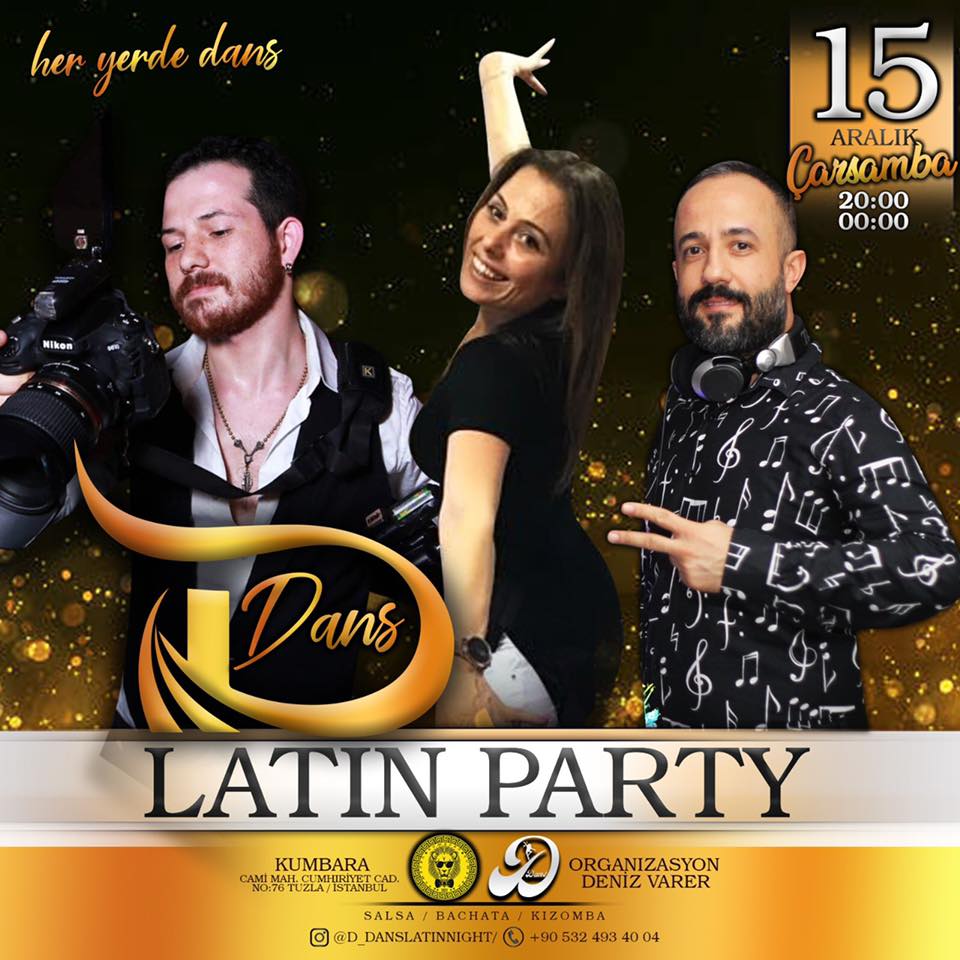 D Dans Latin Night Her Çarşamba Tuzla Kumbara Bistro