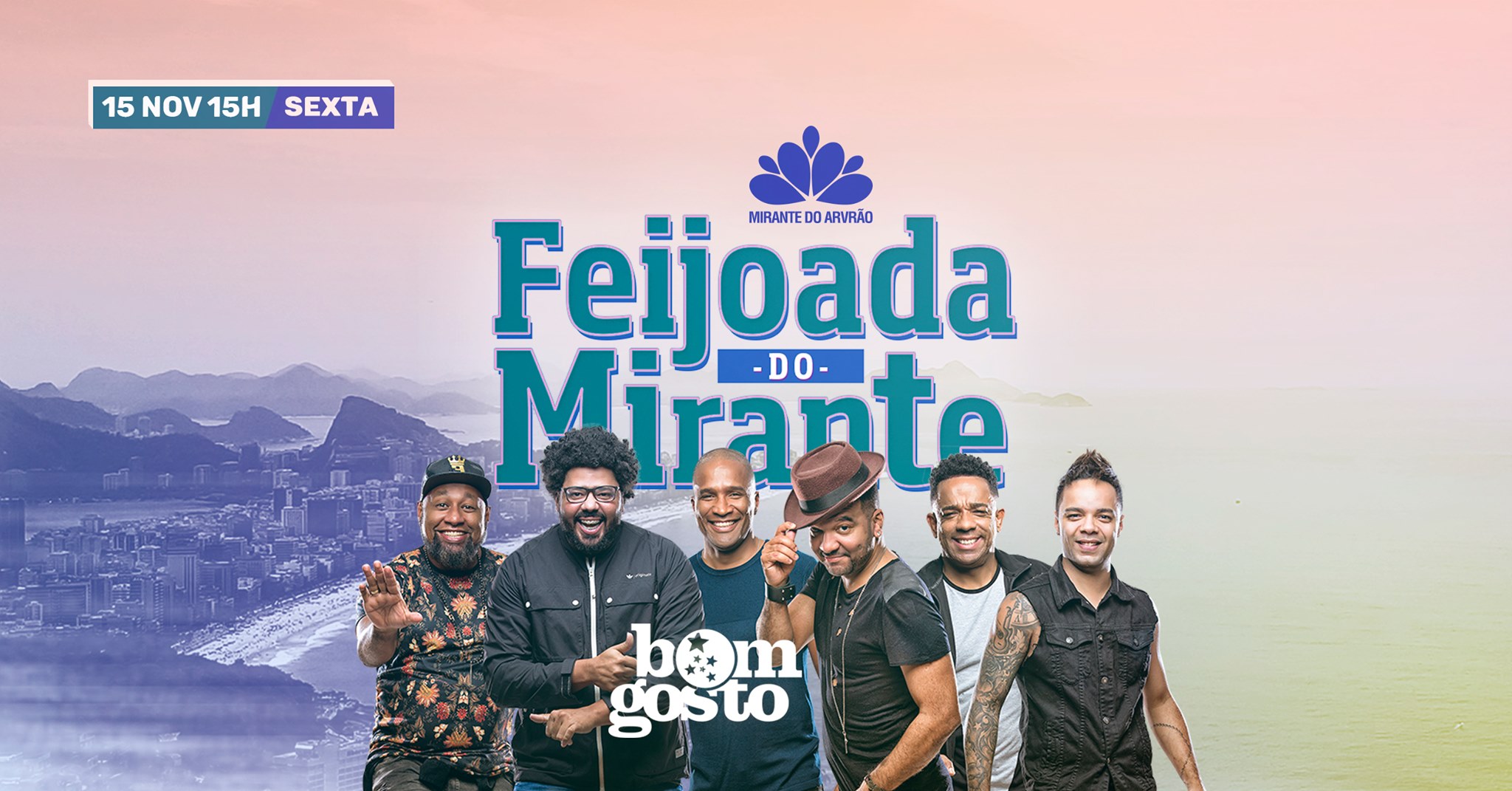 Feijoada do Mirante c Grupo Bom Gosto:: 15 11:: Sexta:: 15h