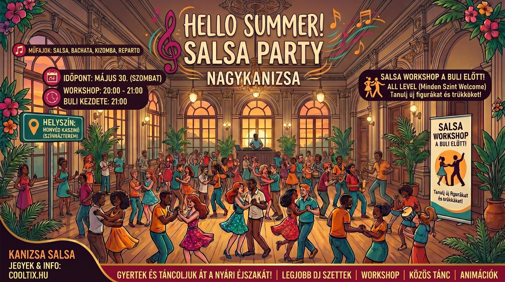 Hello Summer Salsa Party