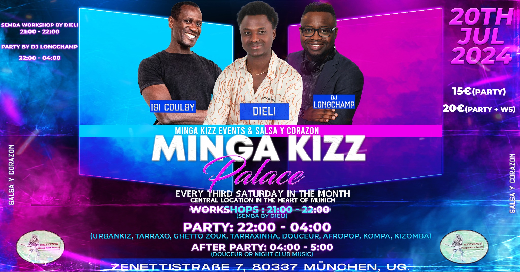 MINGA KIZZ PALACE - WITH SEMBA WORKSHOP by DIELI