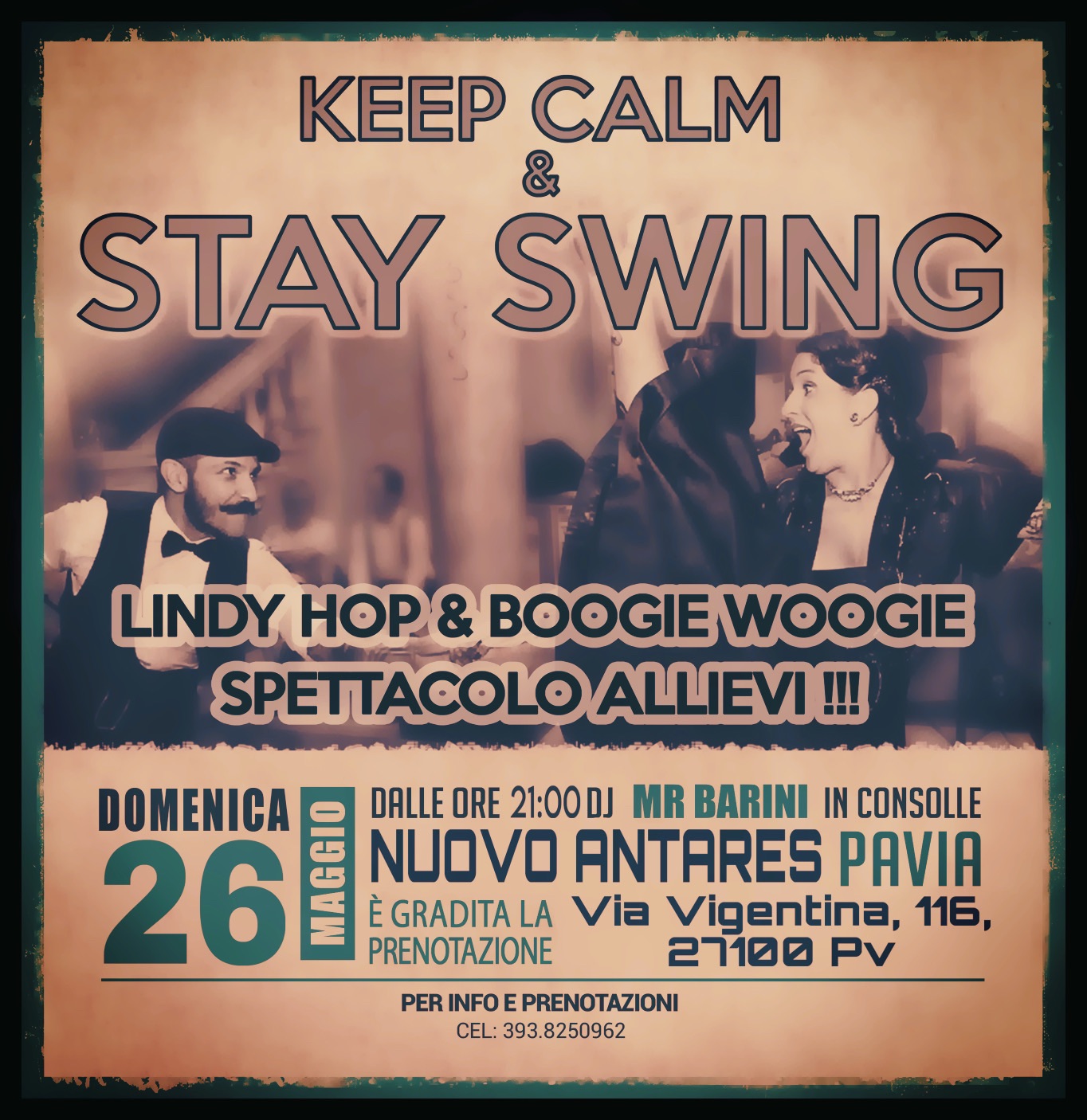 Swing & Boogie night!! Saggio di fine anno!