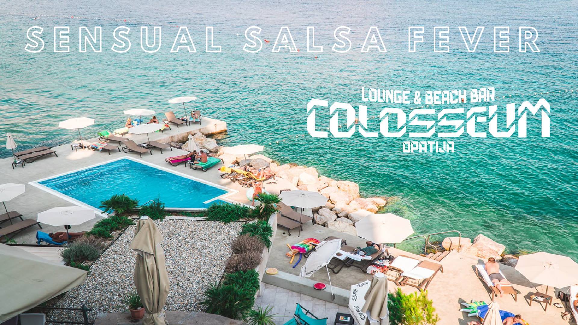 Sensual Salsa Fever Colosseum Beach Bar