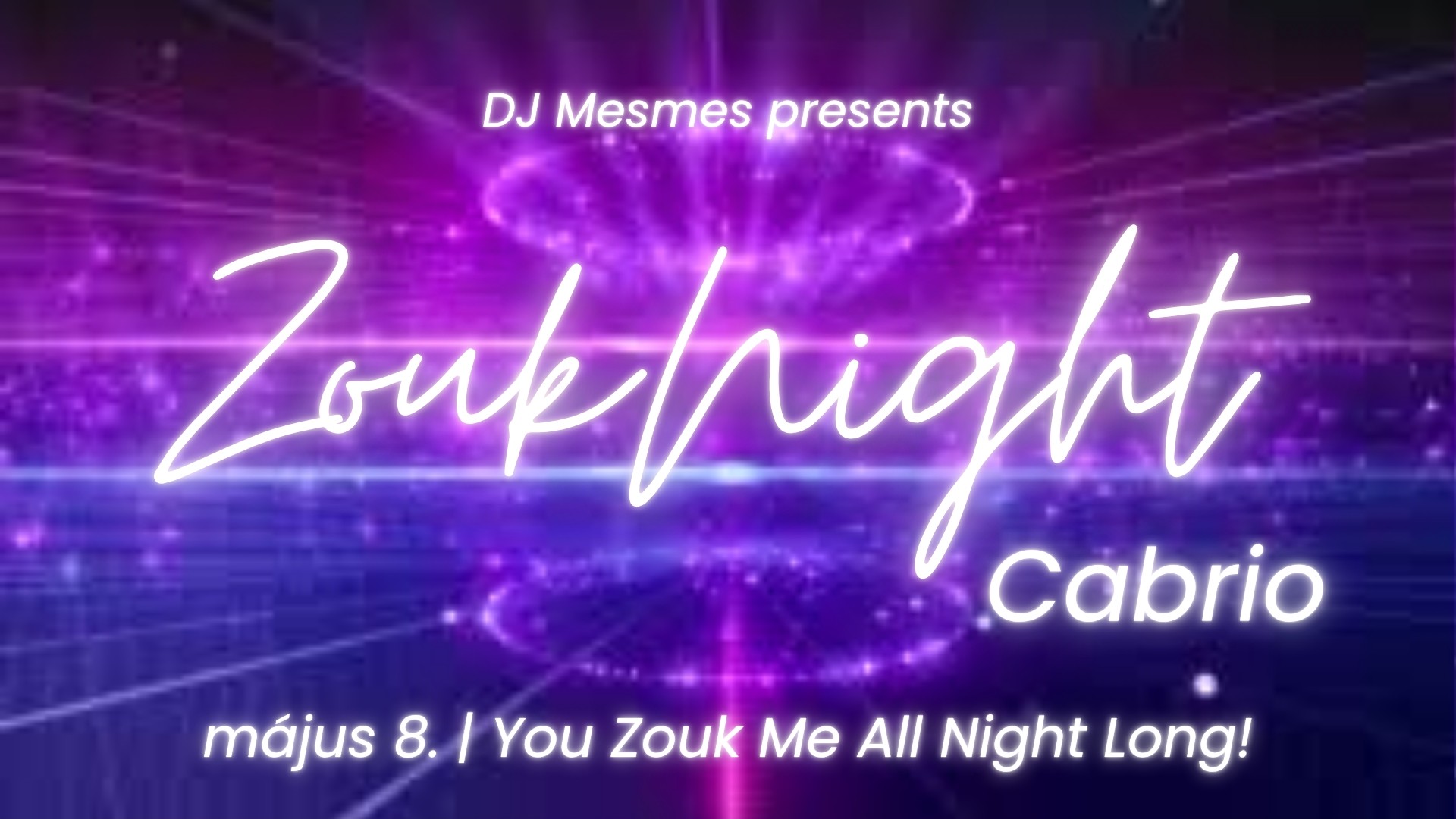 Zouk Night Cabrio •• Open Air Zouk Social