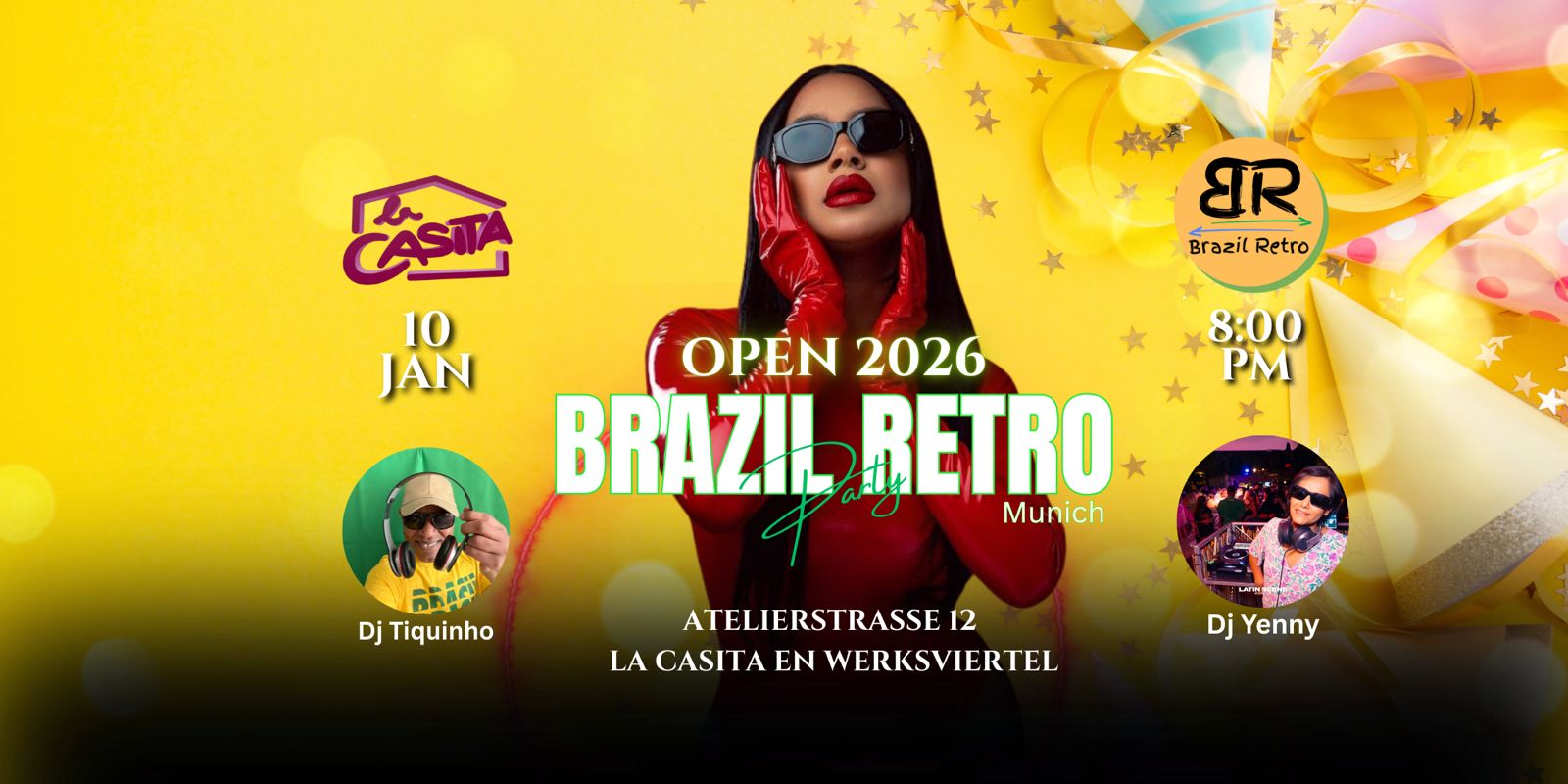 RETRO BRASIL Party - festa cedo