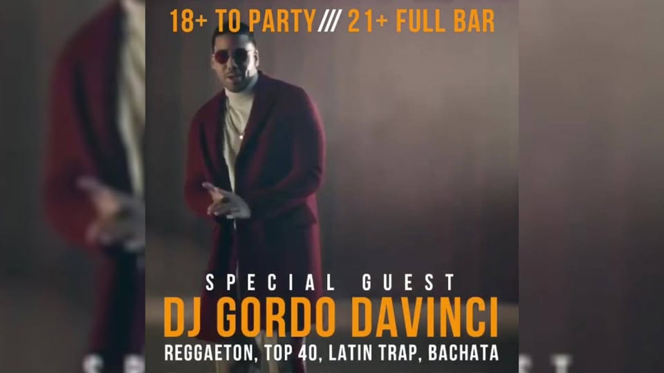 Latino Spring Fling" Dj Gordo Davinci (18+Party) Paris Theatre