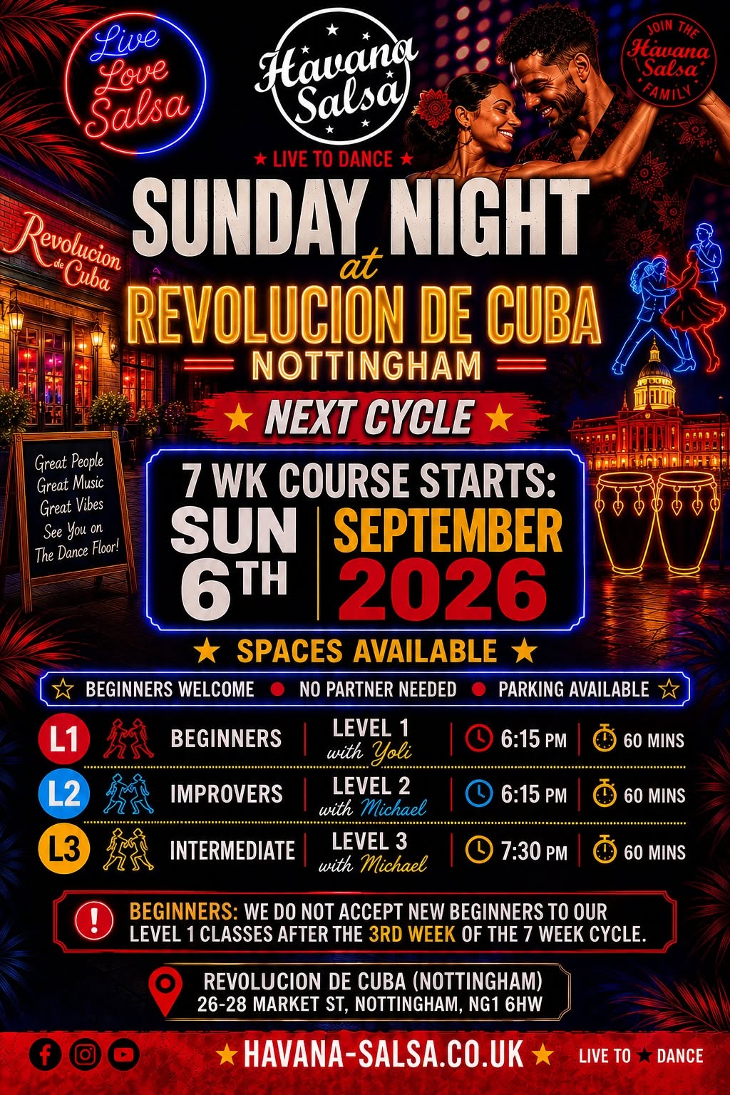 🔥 NOTTINGHAM, YOUR NEXT SALSA CYCLE IS COMING! 💃🕺