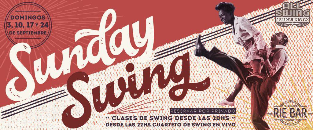 Sunday Swing en "Rie Bar" Bernal, jazz en vivo + Clase de swing