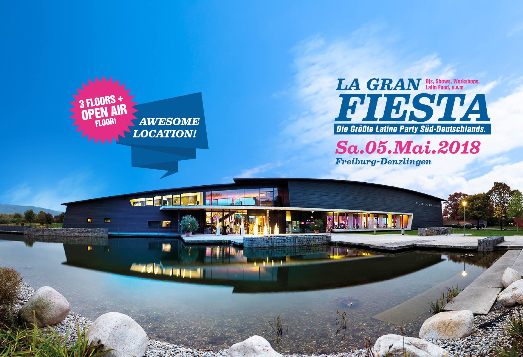 La Gran Fiesta ★ Freiburg ★ Sa.05.Mai 2018 ★ Spring Edition