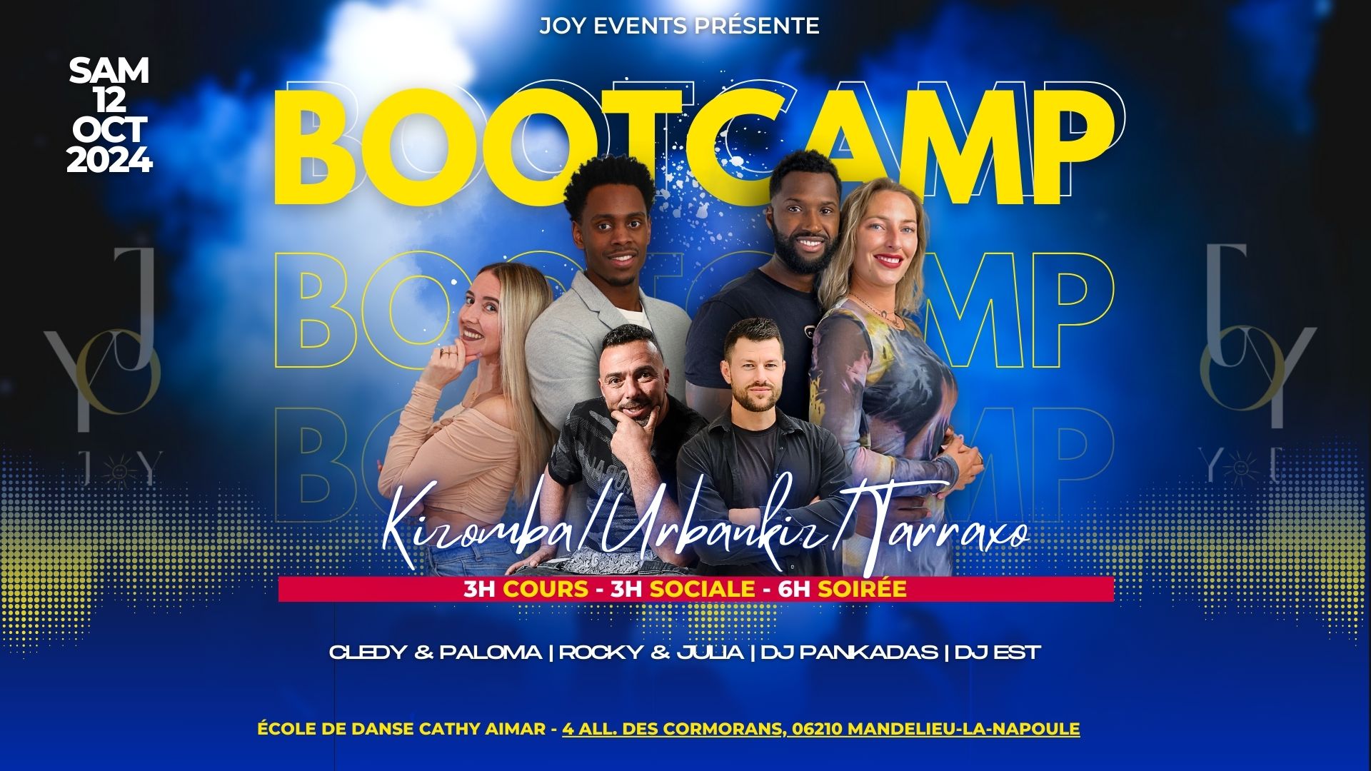 JOY SPECIAL BOOTCAMP KIZOMBA-URBANKIZ-TARRAXO
