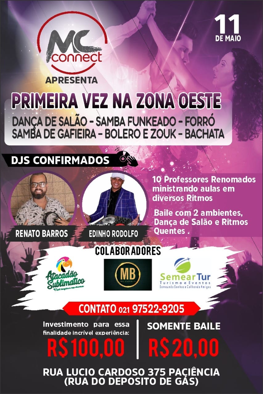 Workshop De Dança MC Connect Na Zona Oeste