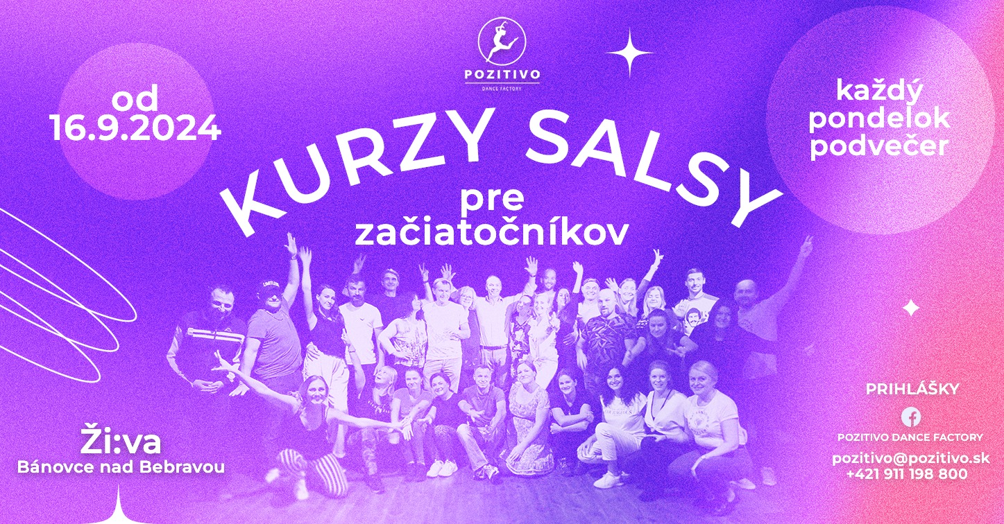 Kurz salsy pre začiatočníkov Bánovce n B