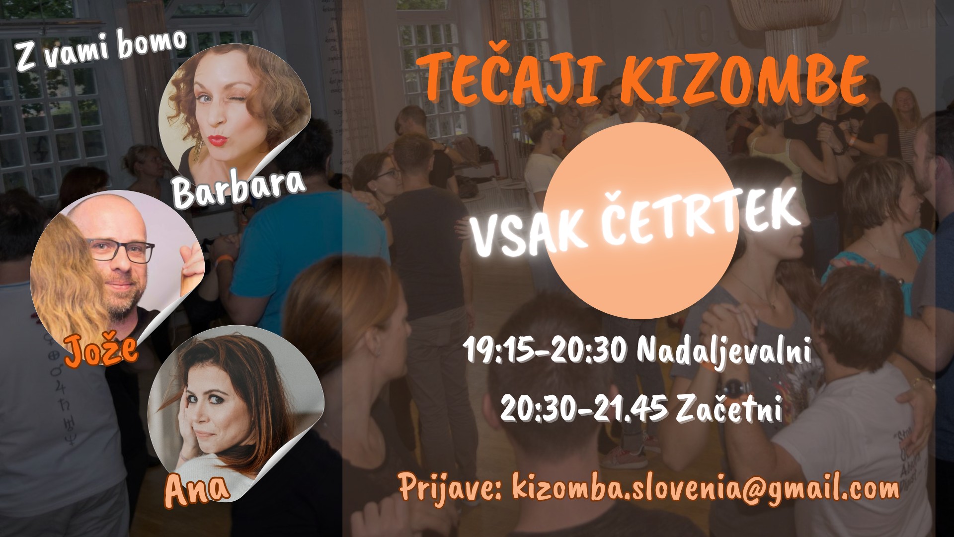 Redni tečaji kizombe