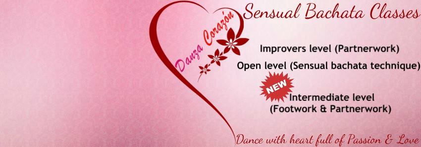 Sensual bachata classes with Danza Corazon