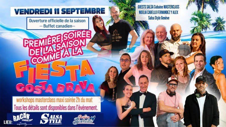 VENDREDY'S SBK Annecy 🎉Ouverture officielle de la saison 🎉 "buffet canadien".