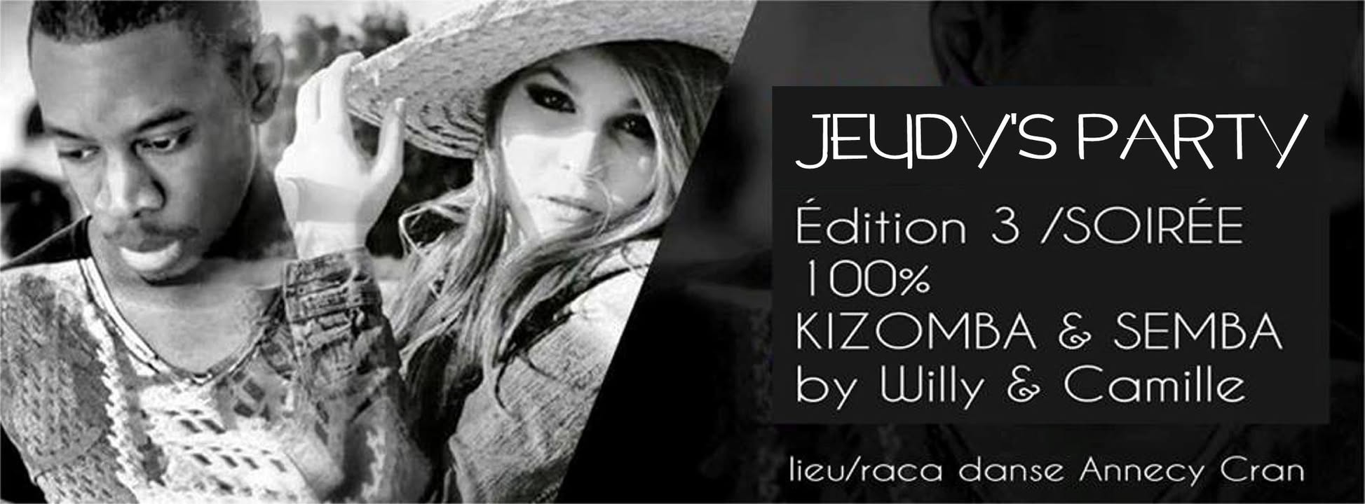 Édition 3 SOIRÉE 100% KIZOMBA & SEMBA by Willy & Camille