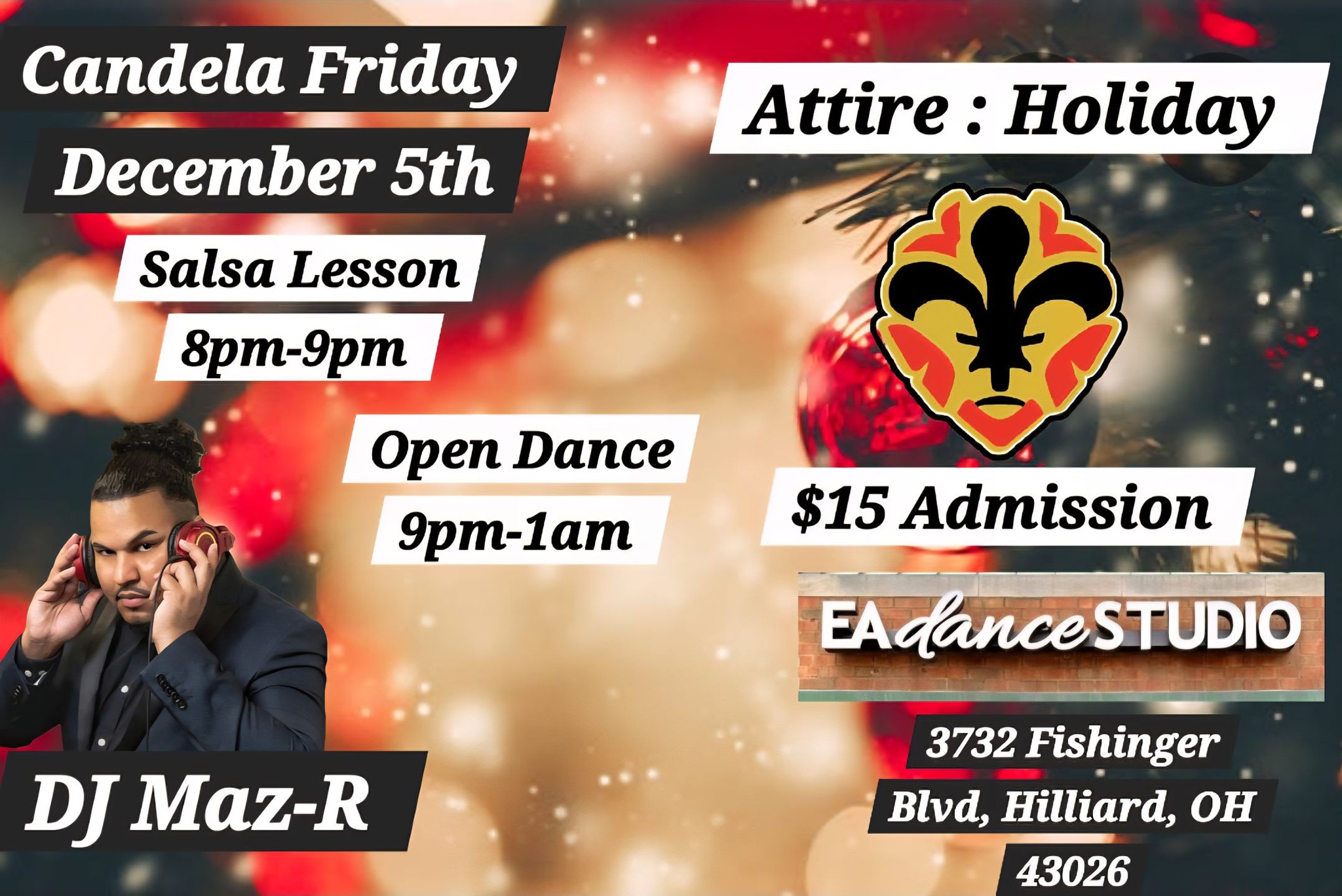 Candela Friday - Holiday Salsa Party