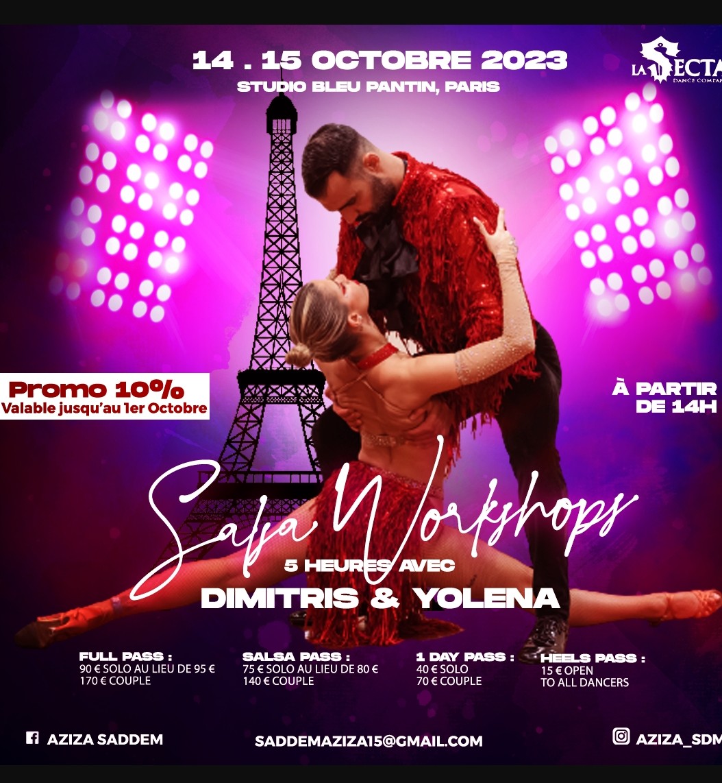 LaSectaInParis WORKSHOPS WITH DIMITRIS AND YOLENA