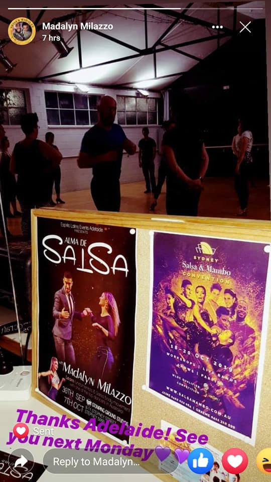 Alma de Salsa 2 Workshops & Bootcamp with Madalyn Milazzo
