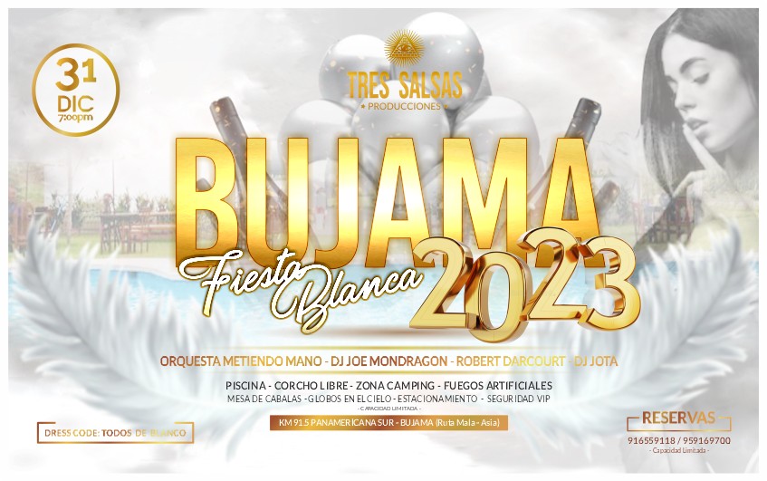 BUJAMA FIESTA BLANCA 2023