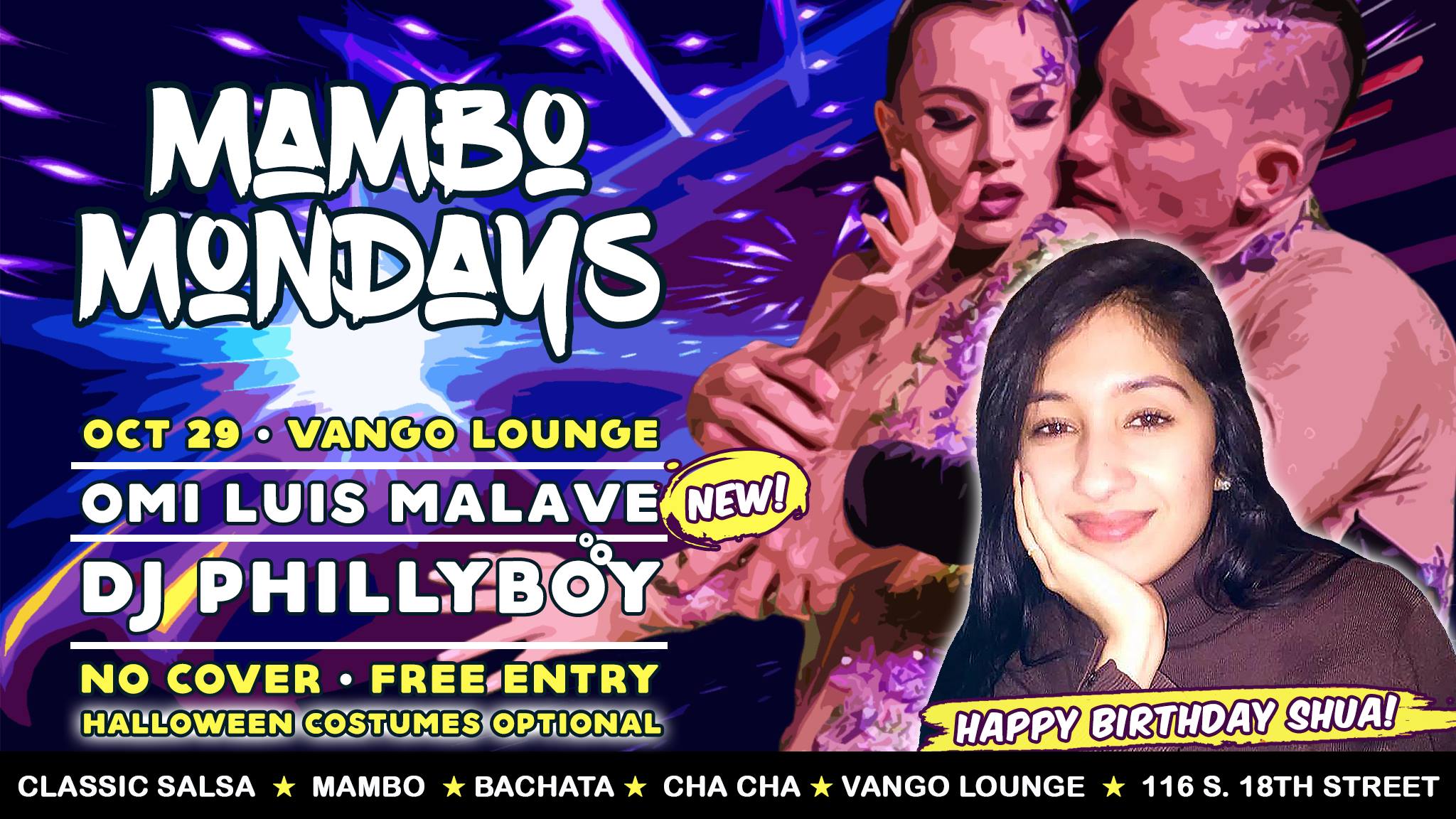 Mambo Mondays @Vango - NO COVER