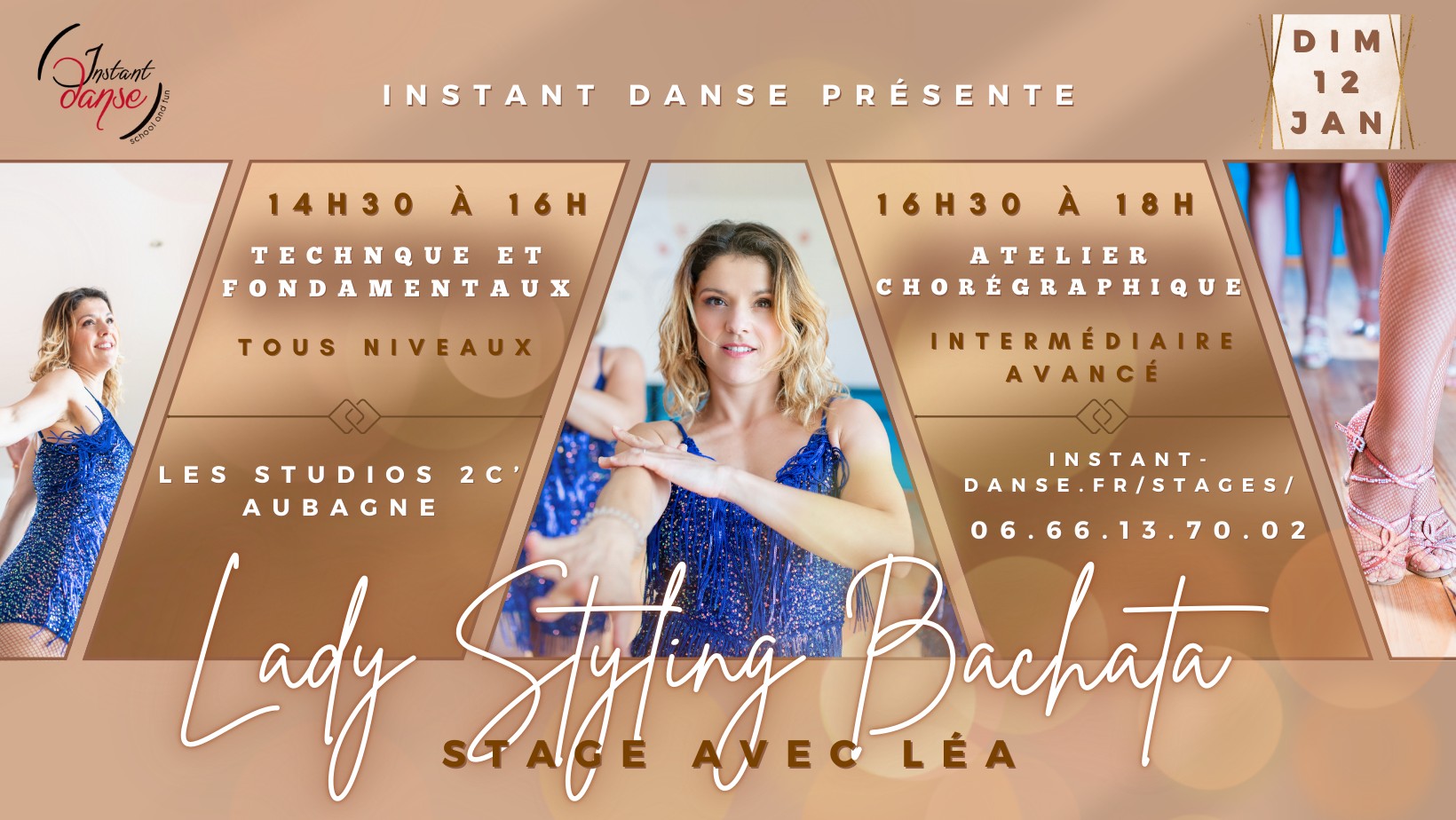 Stage de Lady Styling Bachata avec Léa : Technique & Chorégraphie
