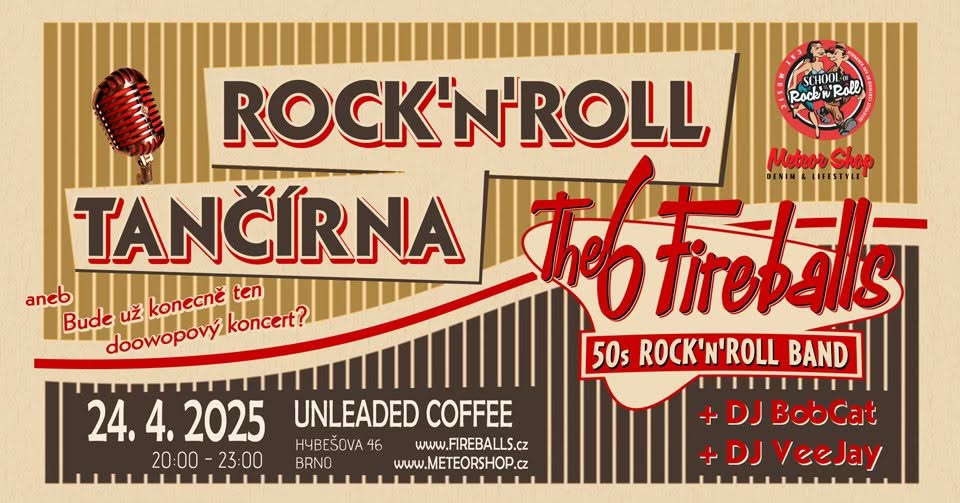 Rock & Roll Tančírna Vol. 6 with the 6 Fireballs.