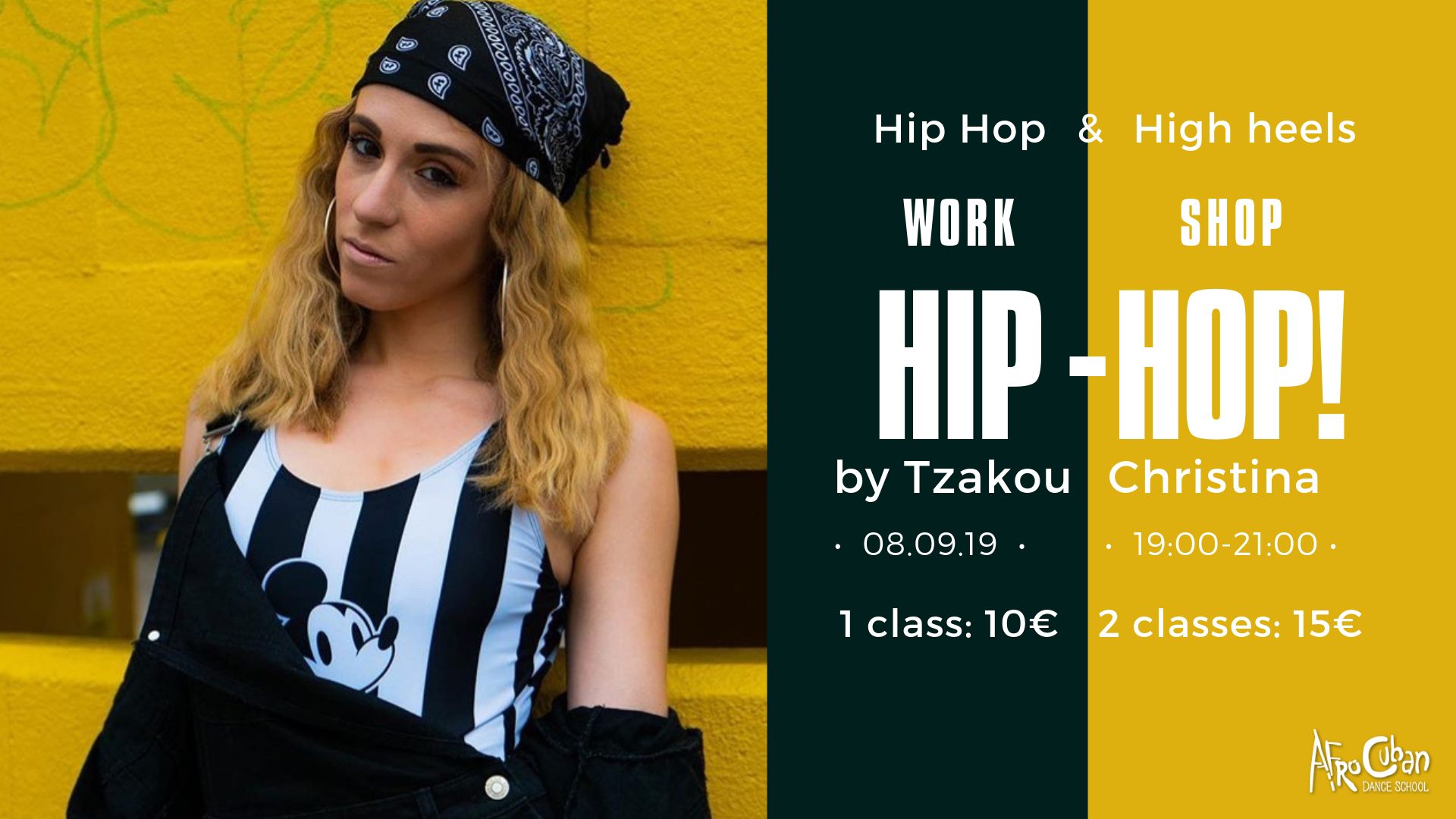 Hip-Hop Workshop by Christina Tzakou