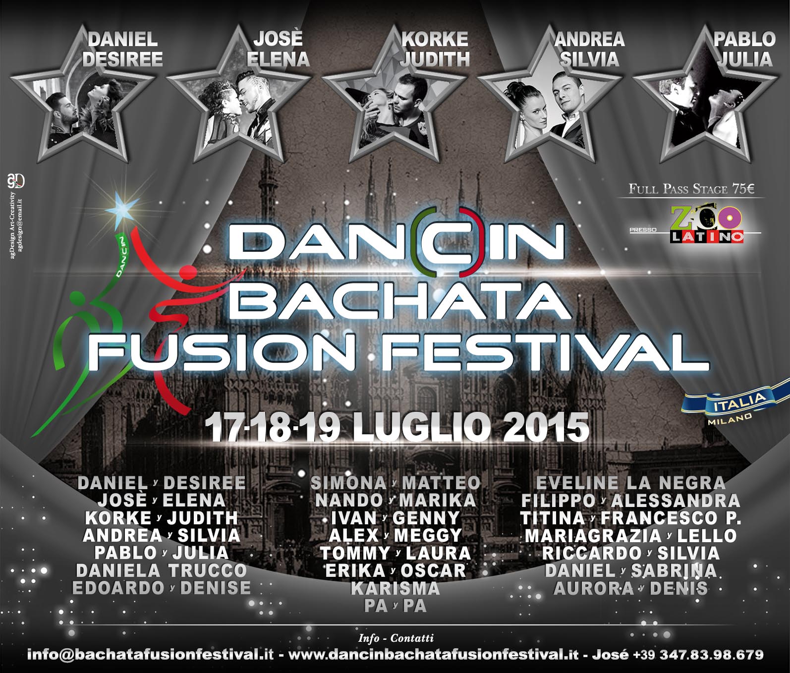 Dancin Bachata Fusion Festival 17 18 19 Luglio 2015