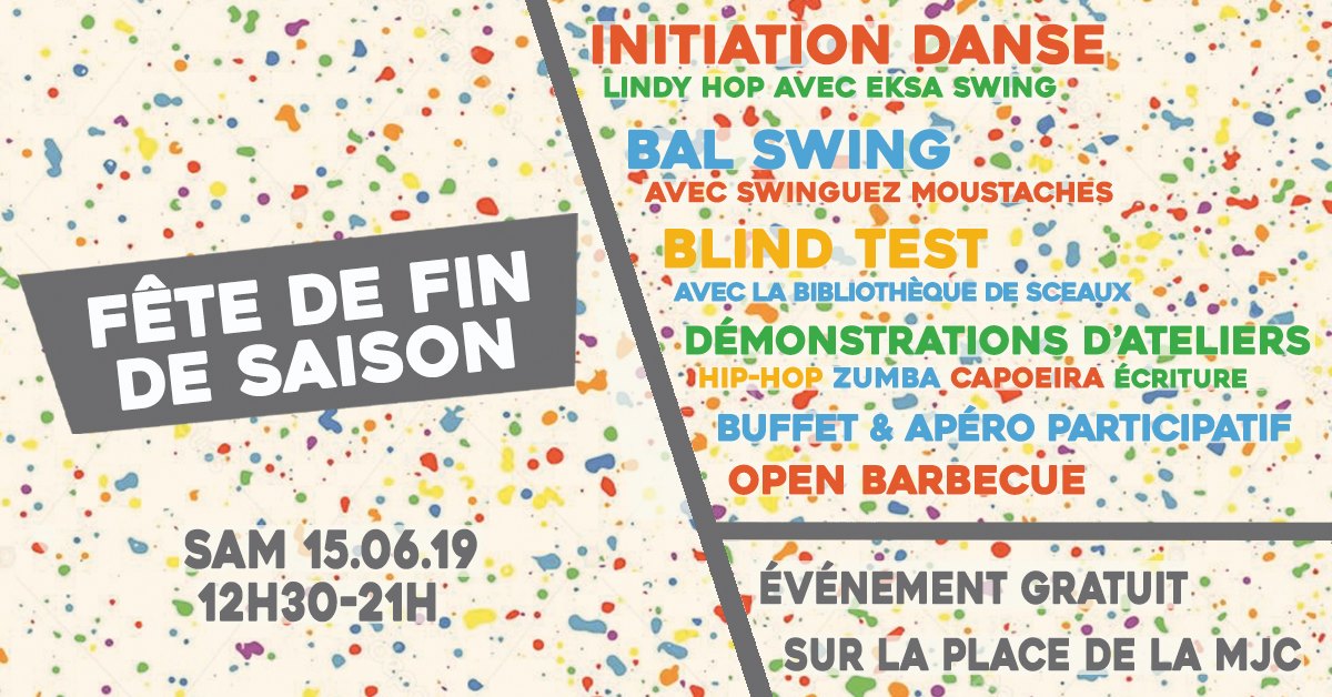 Fête de fin de saison Bal Swing x Démos Ateliers x Et Cætera
