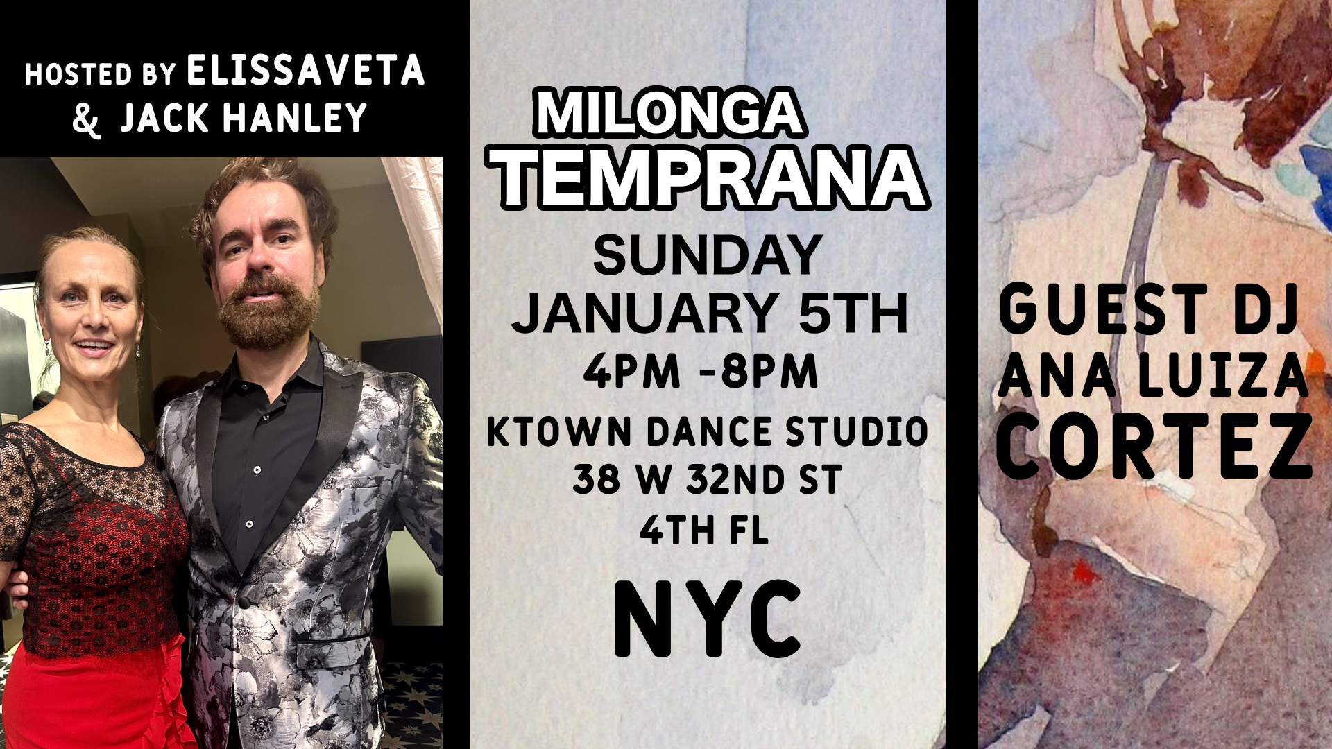 MILONGA TEMPRANA • HAPPY 2025!