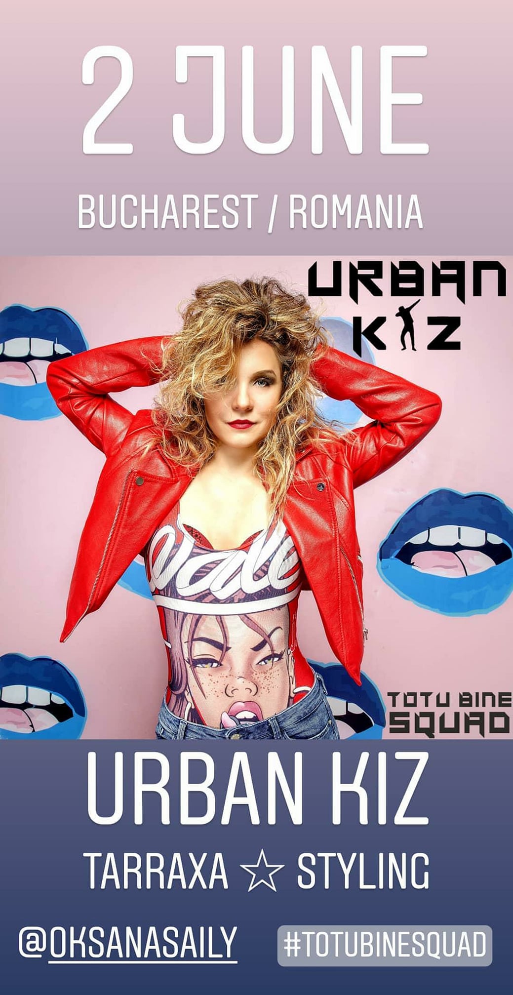 Curs Intensiv d' URBAN KIZ & Tarraxa with Special Guest ☆ OKSANA